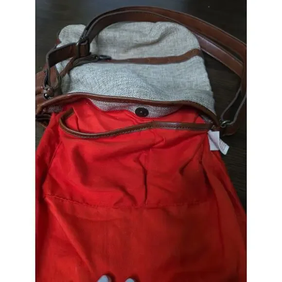 Lucky Brand Beige Kenya Tote Est. 1990 100% Cotton RN100583‎ - Picture 14 of 16